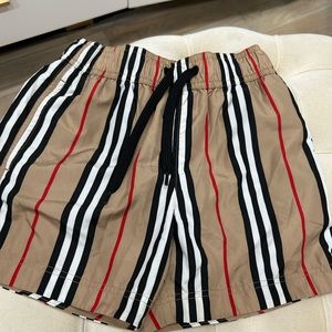 Burberry boys swim trunks size 6